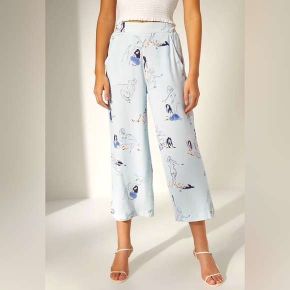 Wilfred by Aritzia- Faun Pant High-waisted, wide-leg pant - Picture 1 of 5
